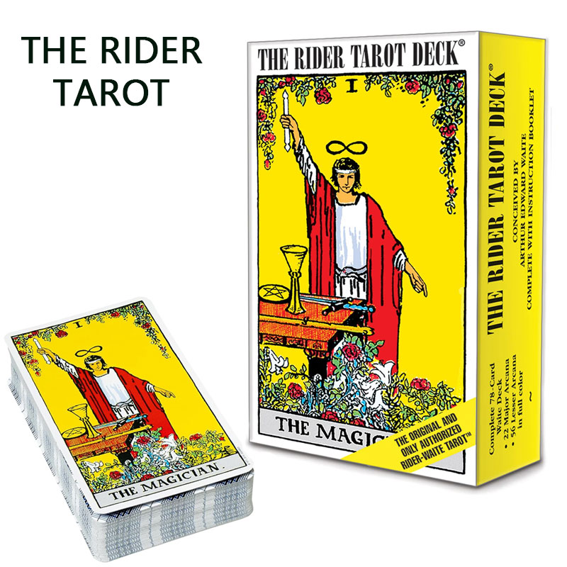 Tarot Deck With Guidebook - The Rider Tarot Deck English/Spanish The
