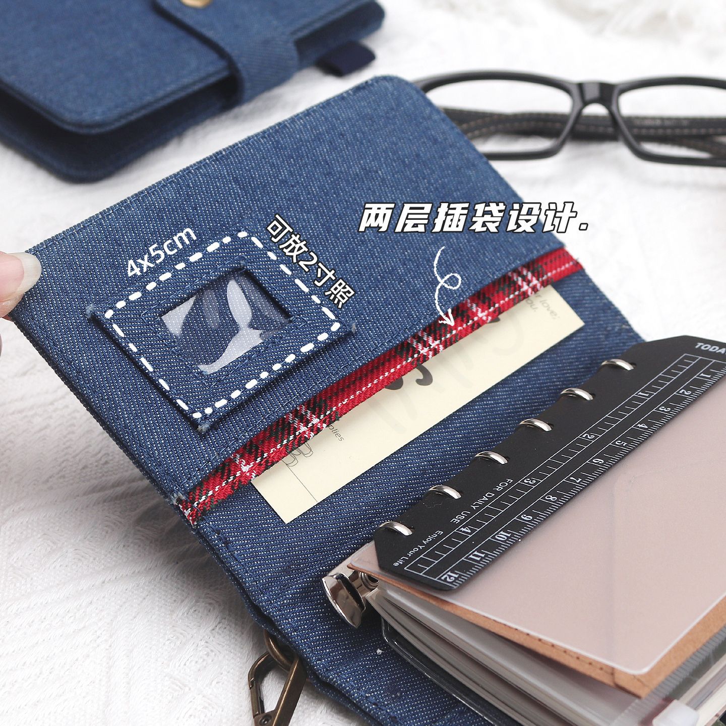 A7 Handmade Denim Refillable J - Vintage Leather Journal Notebook review and price