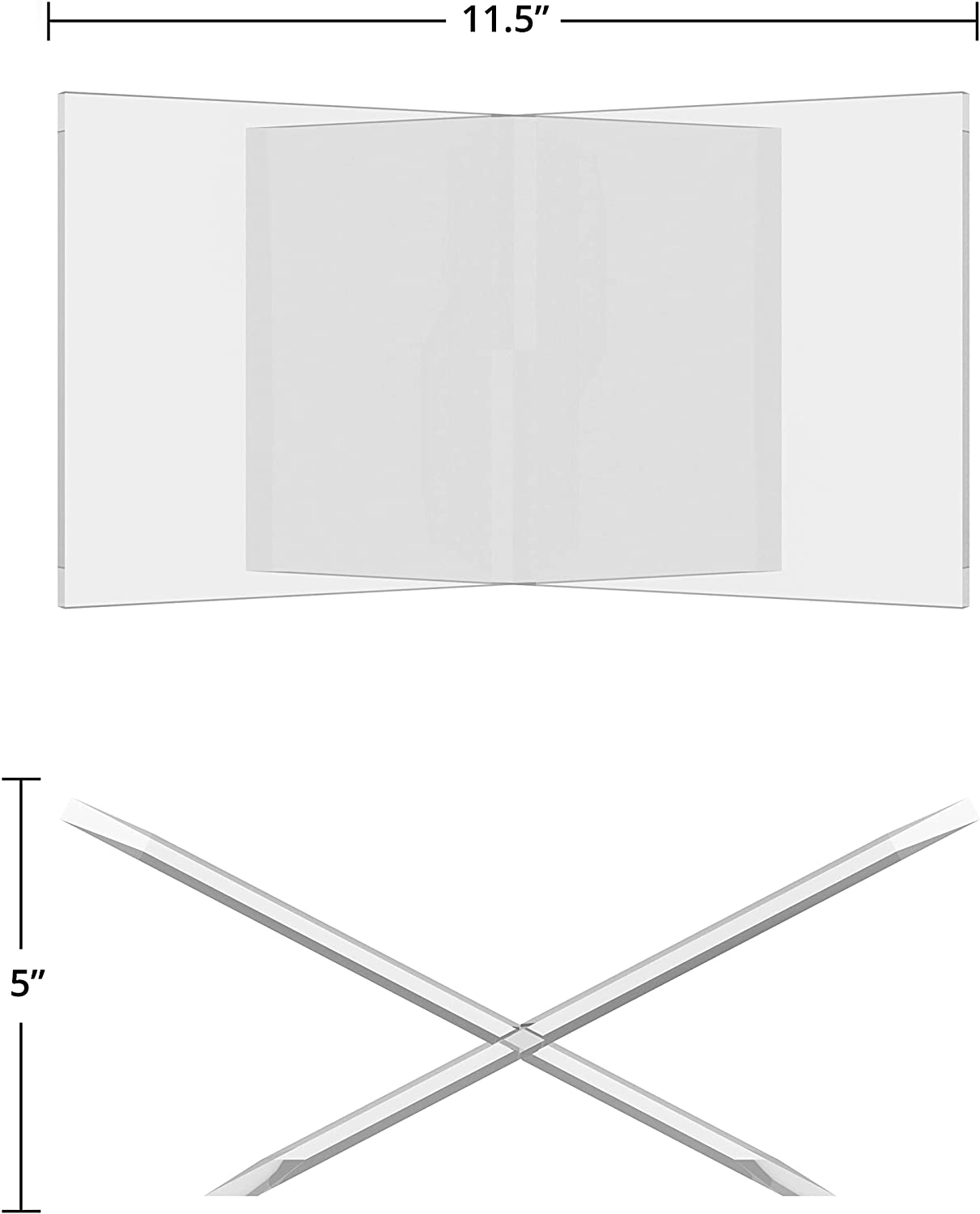 Clear Acrylic Open Book Displa - Clear Acrylic Book Stand Holder review and price