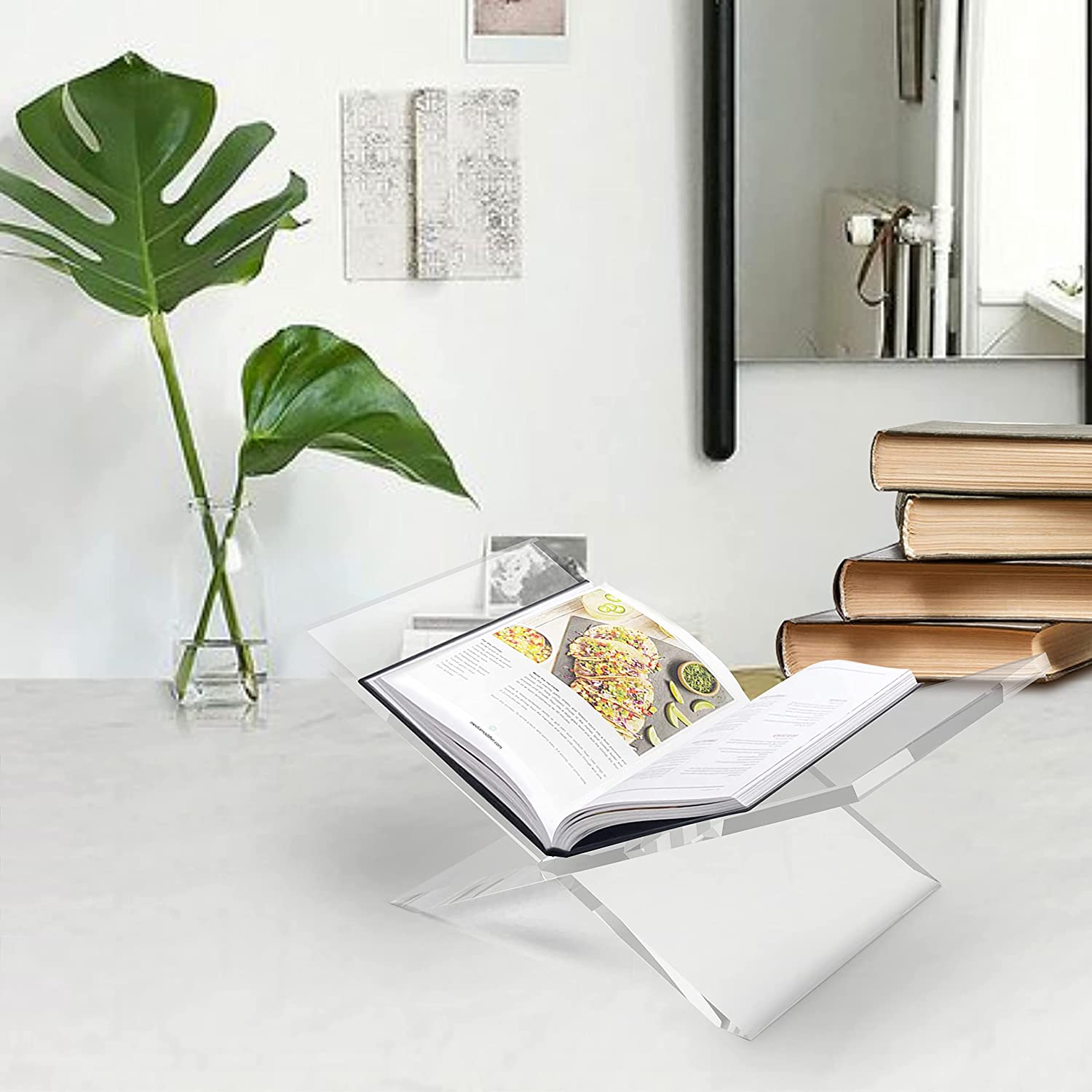 Clear Acrylic Open Book Displa - Clear Acrylic Book Stand Holder review and price