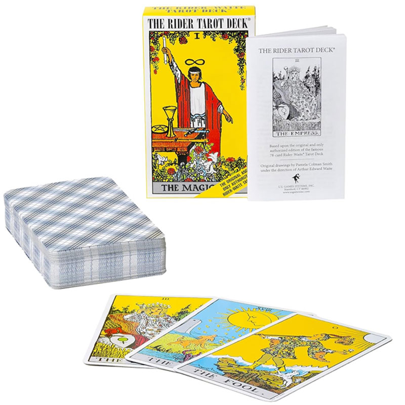 The Rider Tarot Deck English/S - Tarot Deck With Guidebook review and price
