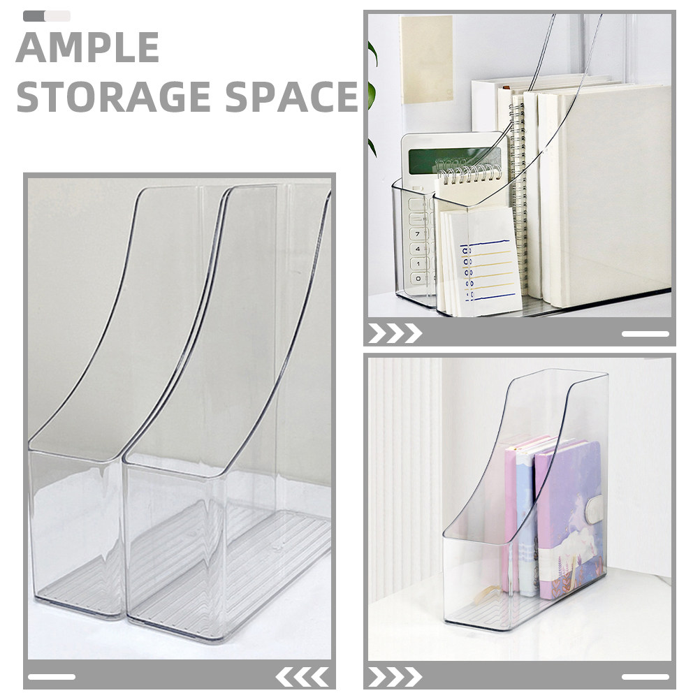 2Pcs Transparent Magazine Hold - Stationery Books review and price