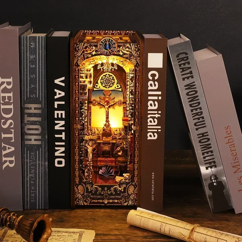 DIY Wooden Book Nook Shelf Ins - Diy Wooden Book Nook Kit Shelf Insert review and price
