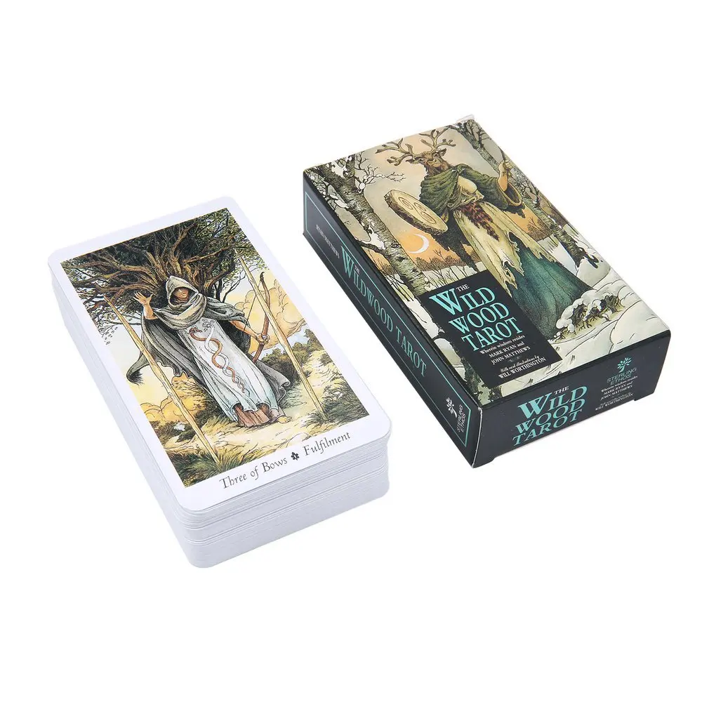 The Wild Wood Tarot Cards A 78 - Tarot Deck With Guidebook review and price