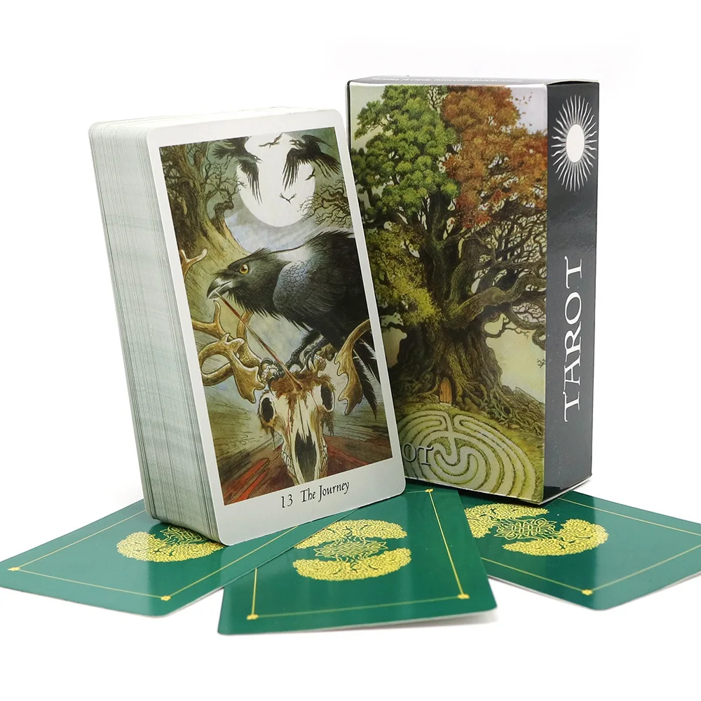 The Wild Wood Tarot Cards A 78 - Tarot Deck With Guidebook review and price