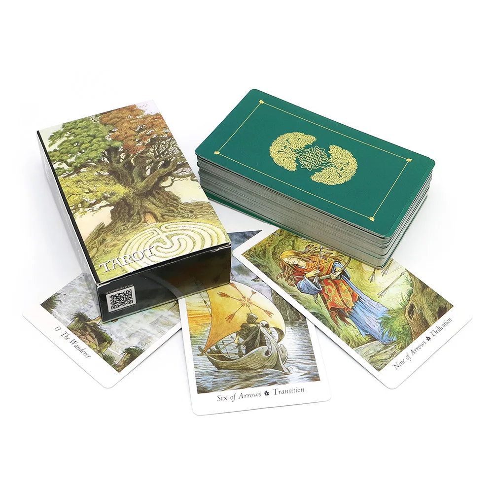 The Wild Wood Tarot Cards A 78 - Tarot Deck With Guidebook review and price